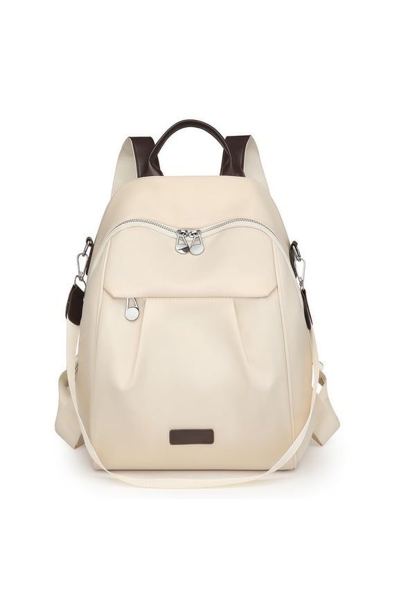 Waterproof Durable Nylon Backpack Lightweight Large Capacity Stylish Rucksack for Women Travel Work Daily Commute.