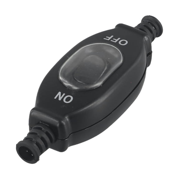 Waterproof Dustproof Inline Switch with Double Cut Design Easy to Operate