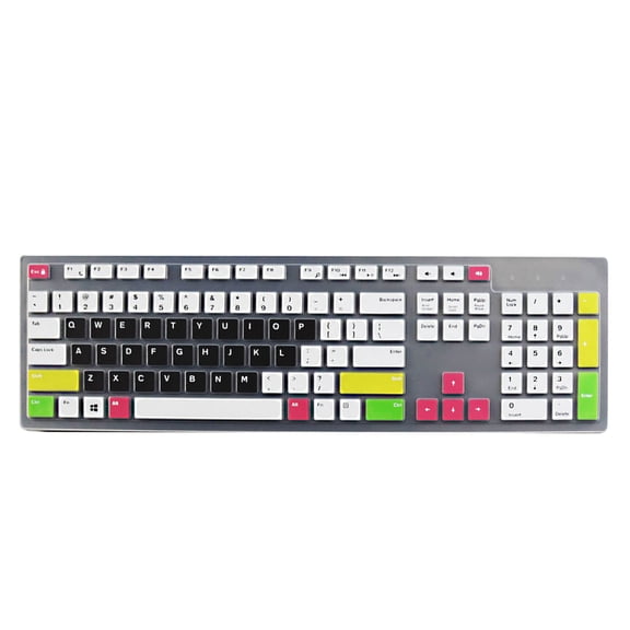 Waterproof Dustproof Keyboards Covers Silicone Protective Film for KB216 KM636 3277 Keyboards Semi Transparents
