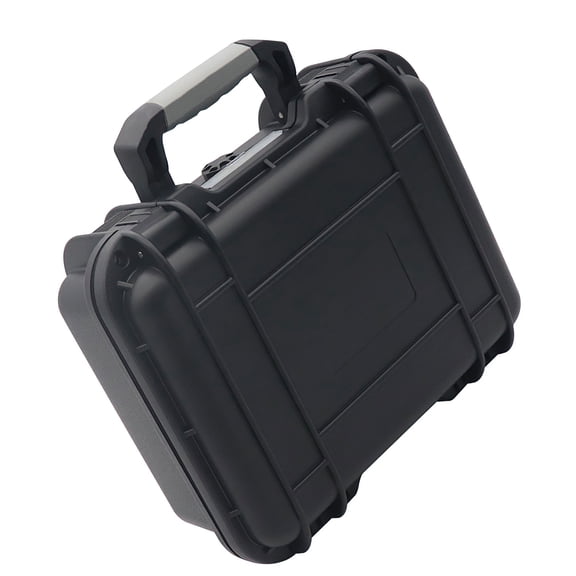 Waterproof Dustproof Protective Tool Box Featuring Carry Handle and Multiple Compartments for Efficient Tool Organization
