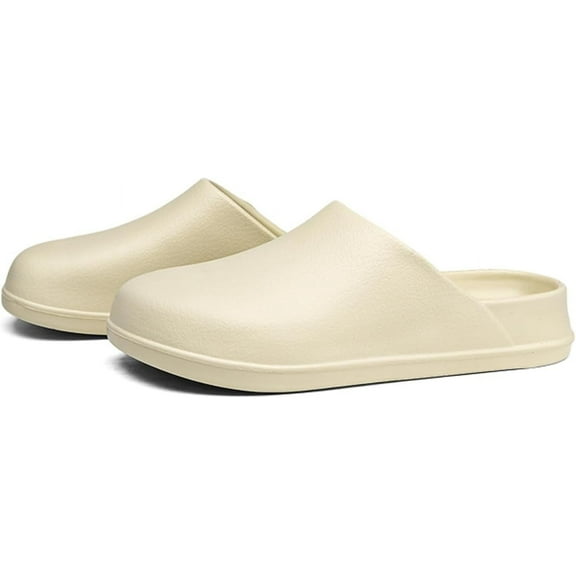 Waterproof EVA Garden Clogs for Men and Women - Non-Slip, Lightweight House Slippers - Oil & Water Resistant Safety Shoes for Kitchen, Restaurant, Garden, Hospital - Basic & Lined Versions