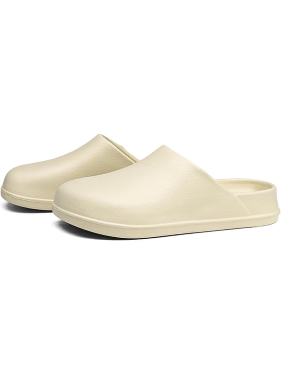 Waterproof EVA Garden Clogs for Men and Women - Non-Slip, Lightweight House Slippers - Oil & Water Resistant Safety Shoes for Kitchen, Restaurant, Garden, Hospital - Basic & Lined Versions