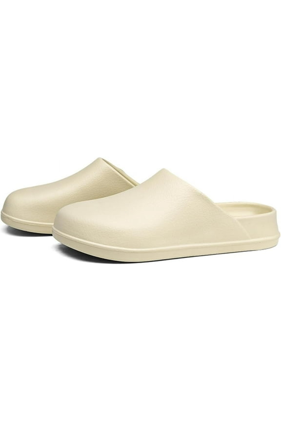 Waterproof EVA Garden Clogs for Men and Women - Non-Slip, Lightweight House Slippers - Oil & Water Resistant Safety Shoes for Kitchen, Restaurant, Garden, Hospital - Basic & Lined Versions