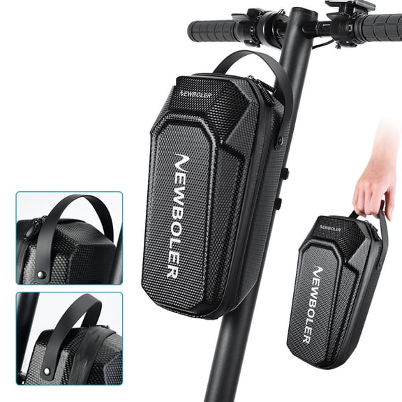 Waterproof EVA Hard Shell Electric Scooter Storage Bag With USB Port, 5L Capacity Portable Hanging Bag For Balance Bike And E-bike Use