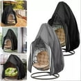 Waterproof Egg Chair Cover for Hanging Swing Rattan Outdoor Furniture