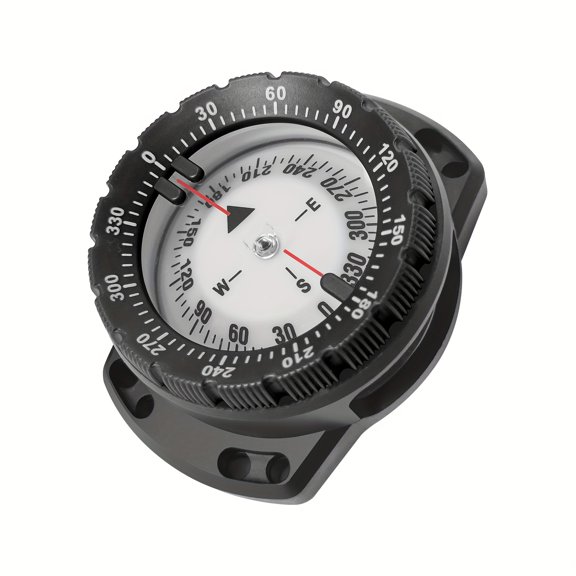 Waterproof Elastic Rope Compass - Portable, Durable ABS/PVC Outdoor Navigation Tool for Hiking & Diving