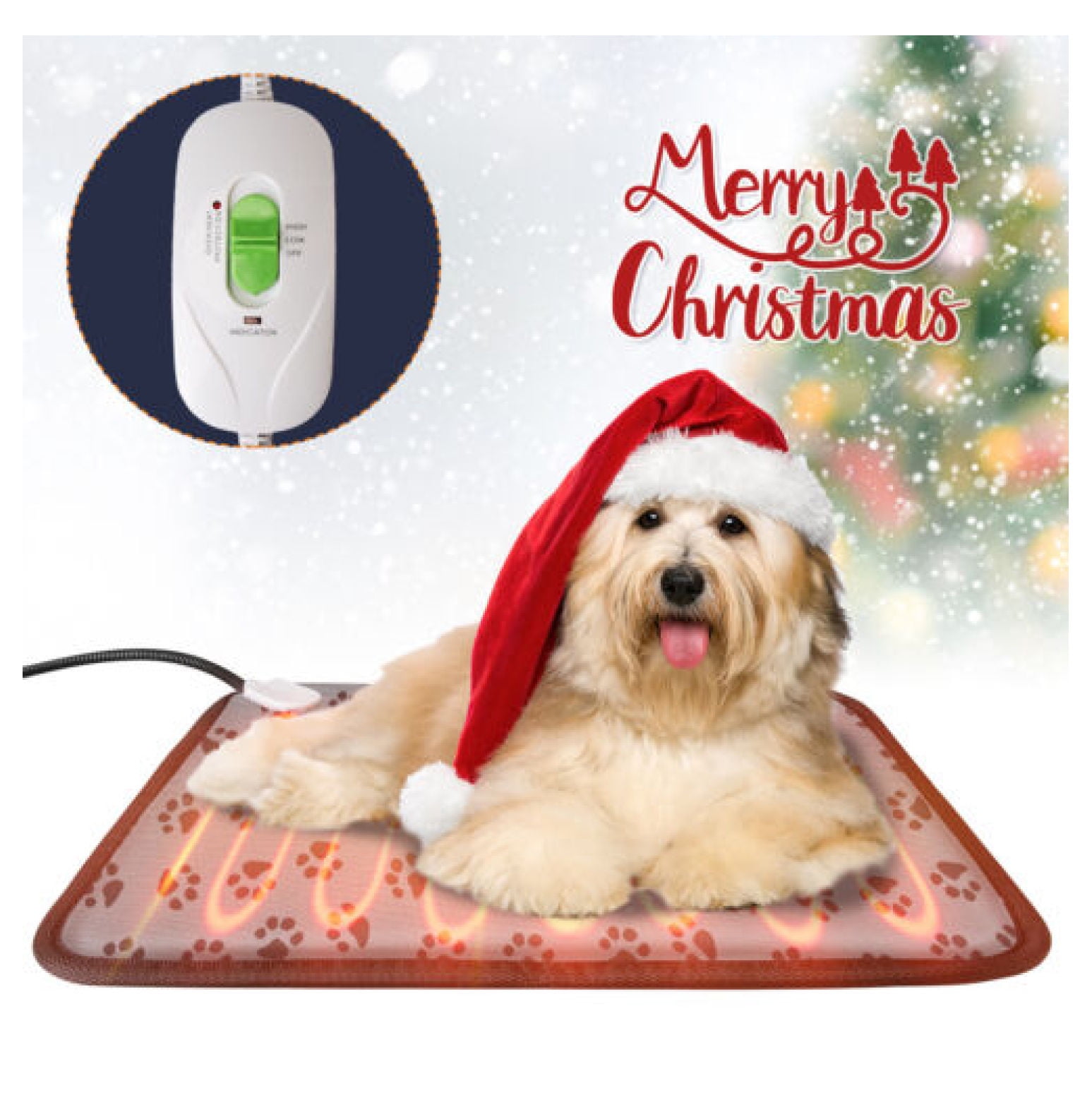 Waterproof Electric Heating Pad / Pet Bed Warmer Mat Cushion Bed For