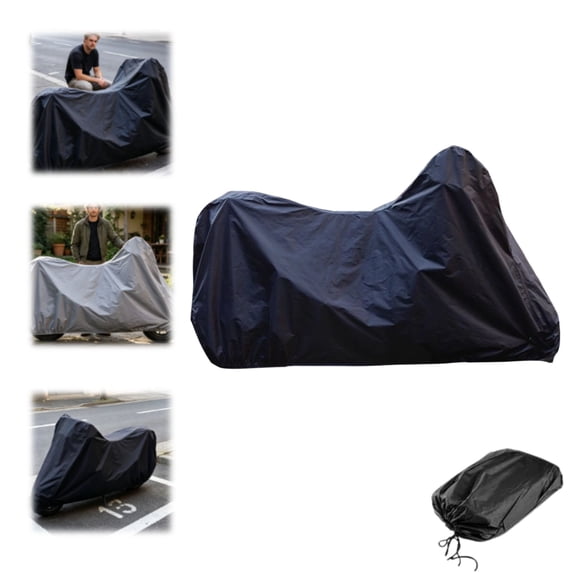 Waterproof Electric Scooter Cover Heavy Duty, Thickened Rain Sun Protection for Mopeds, Universal Motorcycle Dust Protector with UV Resistant Fabric, Outdoor Weather Shield