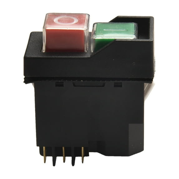 Waterproof Electromagnetic Push Button Switch 6Pin Can Replace Kjd17 Kld-28Protection Starter Safety Switch