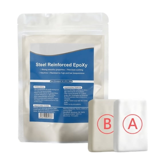 Waterproof Epoxy Putty 2 Part Epoxy Glue High Temp Permanent Repair Adhesive for Metal Ceramic Wood Multi Surface Fix