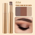 thumbnail image 1 of Waterproof Eyeshadow Stick 3-in-1 Gradient Pen 3 Shades Cream Eyeshadow Pencil Matte Shimmer Long-Lasting Eye Makeup, 1 of 7