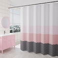 thumbnail image 1 of Waterproof Fabric Shower Curtain,70.9 x 70.9 in Repellent Floral Printed Bathroom Curtain with Hooks,Machine Washable Dry Wet Separation Partition for Home Decor, 1 of 6