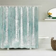 thumbnail image 1 of Waterproof Fabric Shower Curtains Tree leaves White Birch Bathroom Large 240X180 3D Print Decoration Shower Curtain Bath Screen, 1 of 5