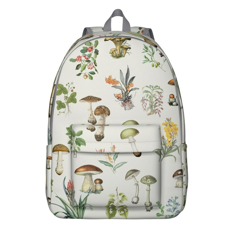 Waterproof Fairy Tale Mushroom Backpack, Durable School Bag