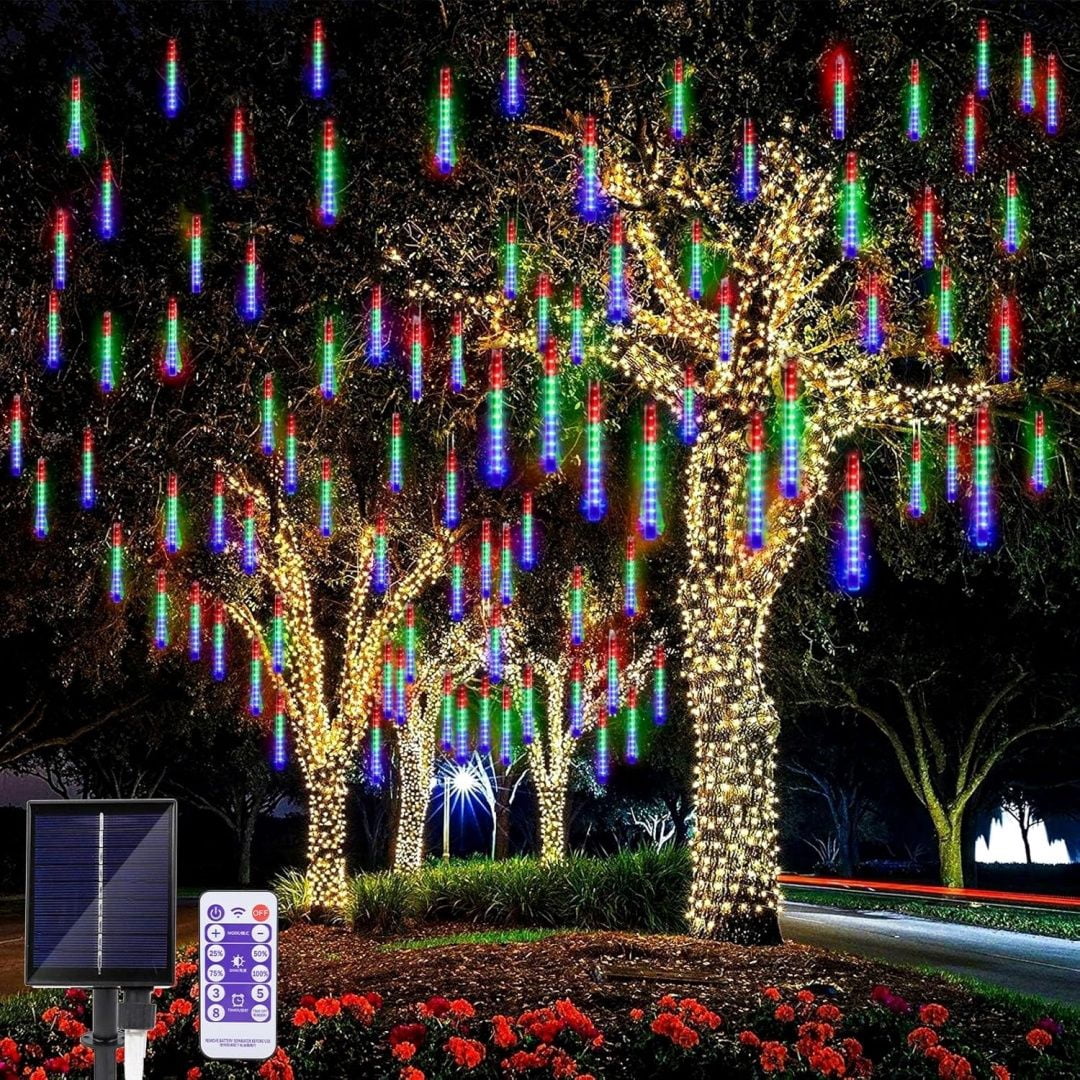 Waterproof Falling Rain Meteor Shower Lights for Holiday and Party Decoration