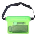 thumbnail image 1 of Waterproof Fanny Pack with Touch Screen Large PVC Waist Bag for Swimming and Outdoor Activities, 1 of 7