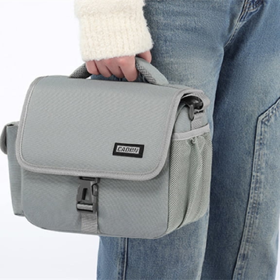 Waterproof Fashion Personalized Portable Camera Bag,CN Small Size Gray
