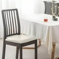 thumbnail image 1 of Waterproof Faux Leather Round Bar Stool Seat Cover | Anti-Slip Elastic Band | 48x36cm (18.9x14.17in) | 1-Piece | Black, White, Wine, Khaki, 1 of 6