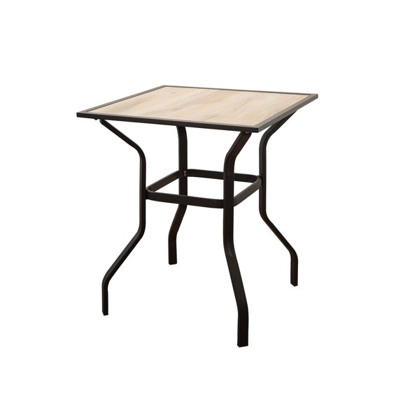 Waterproof Faux Wood Tabletop / Indoor & Outdoor Use / Easy to Clean