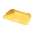 thumbnail image 1 of Waterproof Feeding Mat for Cat Small Dog Foldable Pet Food Mat Easy to Clean Non-Slip Water Bowl Placemat for Indoor Kittens Puppies Durable Floor Protector Tray,Yellow,Yellow, 1 of 6