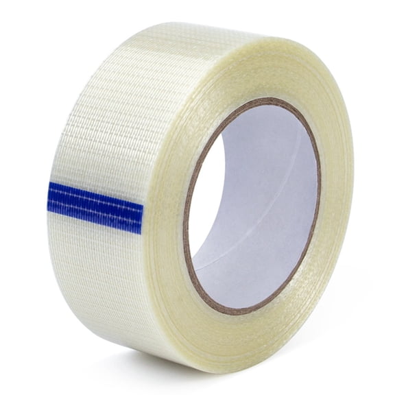 Waterproof Fiberglass Mesh Repair Tape, 8cm x 25m Single‑Sided High Adhesive Patterned Tape, Outdoor Leak Sealing Tape for Tent, Tarp, Sail, Awning, Canvas, RV and Umbrella Repairs