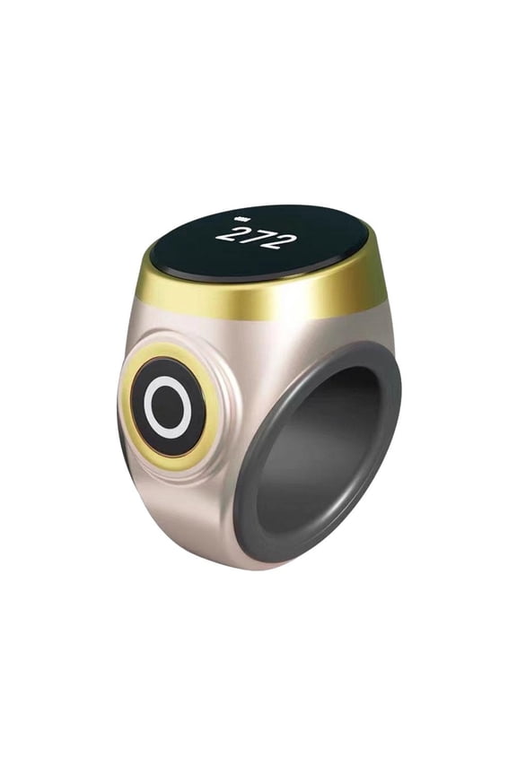 Waterproof Finger Ring Counter With Luminous Touch Display For Hand Tallying And Outdoor Activities