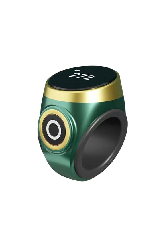 Waterproof Finger Ring Counter With Luminous Touch Display For Hand Tallying And Outdoor Activities