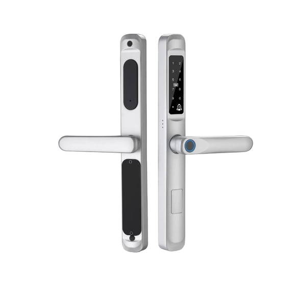 Waterproof Fingerprint Electronic Digital Smart Door Lock RFID Card Code Keyless Lock For Aluminum/sliding Door ,Long Lasting