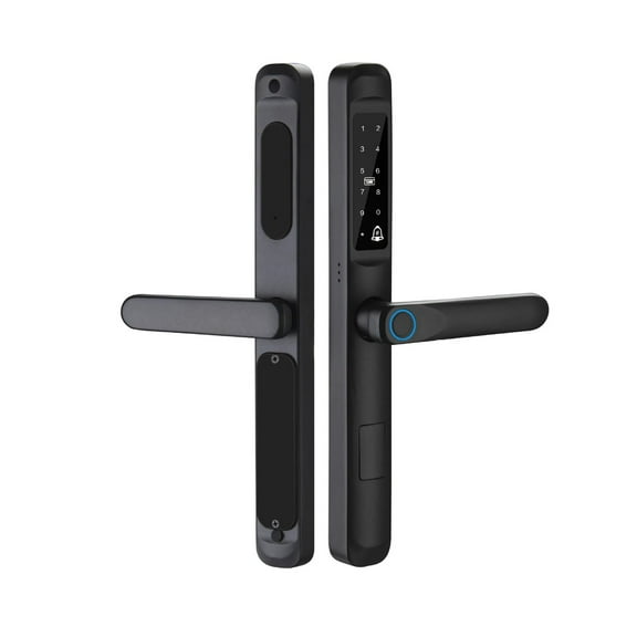 Waterproof Fingerprint Electronic Digital Smart Door Lock RFID Card Code Keyless Lock For Aluminum/sliding Door ,Long Lasting