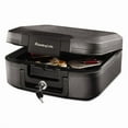 thumbnail image 1 of Waterproof Fire-Resistant File Box, Charcoal Gray, 1 of 1