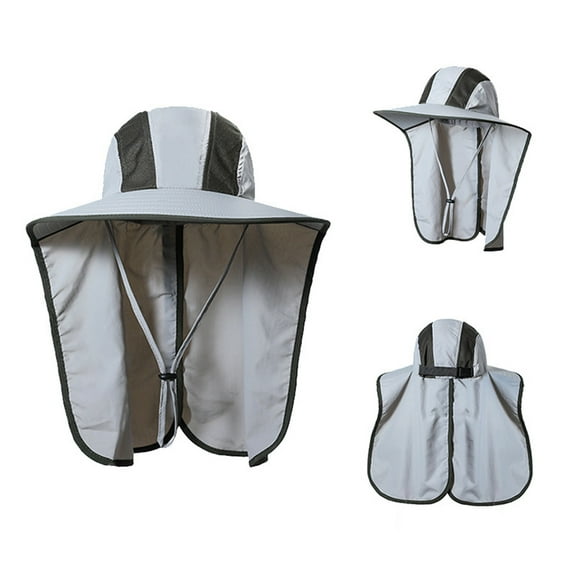 Waterproof Fisherman Bucket Hat - Outdoor Sun Hat Rain Camping Men Mountaineering Fishing Camouflage Hood Rope Outdoor Shade Foldable Casual Bucket Hat