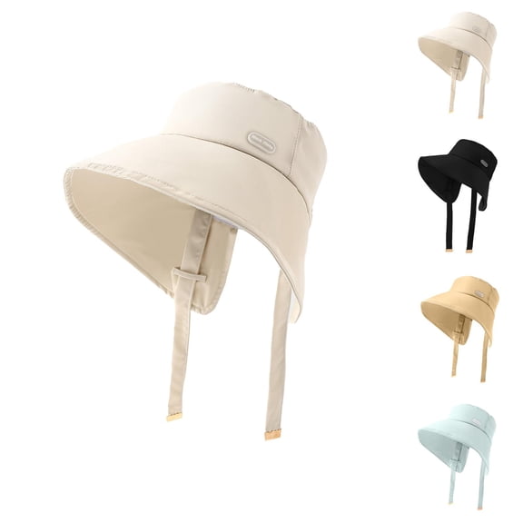 Waterproof Fisherman Bucket Hat - Quick Dry Sun for Rain Fishing For Women Adjustable Outdoor Wide Brim Summer Shield Unisex Breathable Lightweight Travel Beach Hats Sports Casual Wear All Seasons