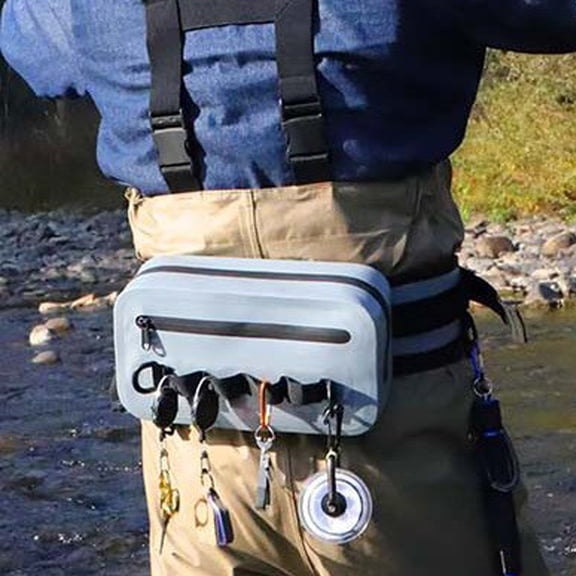 Waterproof Fishing Lure Waist Bag Storage Tool Bag — Sealed Waterproof Bag for Diving and Wading — Multifunctional Outdoor Fishing Gear Storage Chest Sl