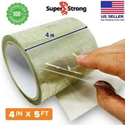 Waterproof Flex Rubberized Tape 4" X 5Ft Heavy Duty Leak Repair Seal Patch Clear