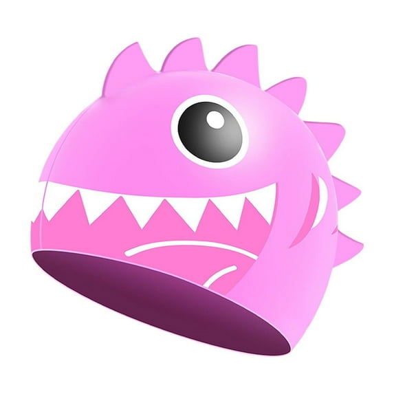 Waterproof Flexible Silicone Swimming Cap for Comfortable Swimming Experience - Colorful Designs Available