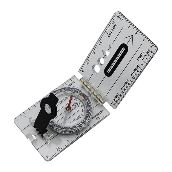 Waterproof Flipping Open Sighting Compasses Foldable Survival Camping Mountaineering Multifunction Navigation Compasses
