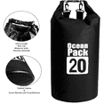thumbnail image 1 of Waterproof Floating Dry Bag with Exterior Zippered Pocket | for Kayaking, Rafting, Boating, Swimming, Camping, Hiking, Beach, Fishing 20L, 1 of 6