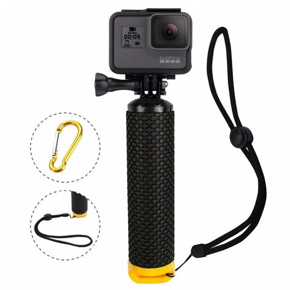 Waterproof Floating Hand Grip Antislip Sport Floaty Bobber for GoPro Hero 7 6 5 4 3+ Sjcam Yi Lite 4K Water Action Camera kit