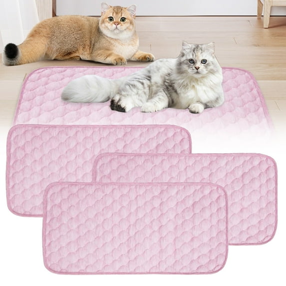 Waterproof Floor Mat Polyester Carpet Color:Pink Material:Cloth