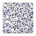 thumbnail image 1 of Waterproof Floral Tablecloth for Square Table, Reusable Elastic Fit Polyester for Indoor and Outdoor, 34x34 Inch, 1 of 5