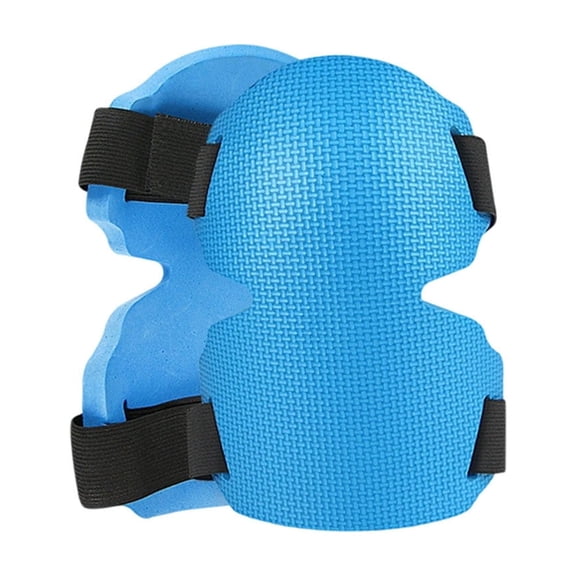 Waterproof Foam Garden Knee Pads With Adjustable Straps For Weeding Planting Flooring Construction Work Blue 1 Pack