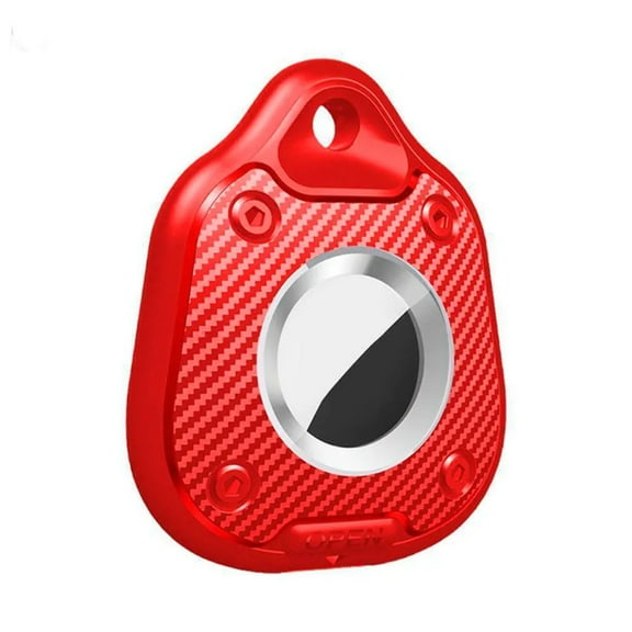 Rome Tech Waterproof Fob Case for AirTag Automotive Keys & Remotes, Red