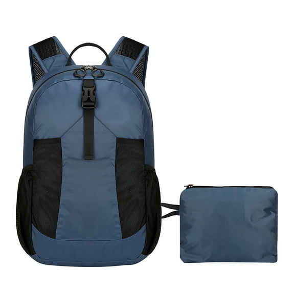 Waterproof Foldable Backpack Lightweight Pack,Tear Resistant Travel Daypack,Large Capacity Storage Organizer,Portable Fold Carry Design Bag,Outdoor Hiking Shopping Gear,Multi Use Casual Backpack
