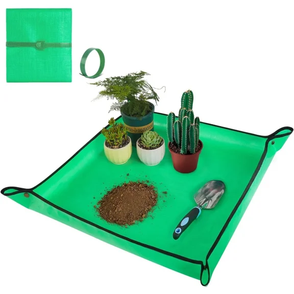 Waterproof Foldable Potting Mat For Indoor Gardening