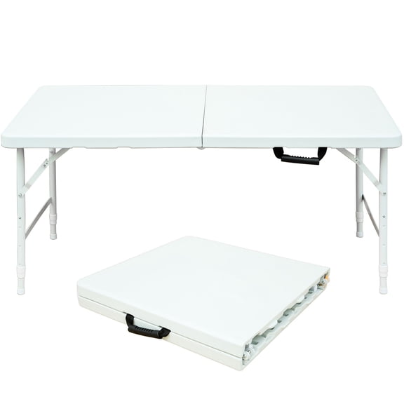 Waterproof Folding Table | Indoor/Outdoor Function | Easy Stain - Free Cleanup Experience