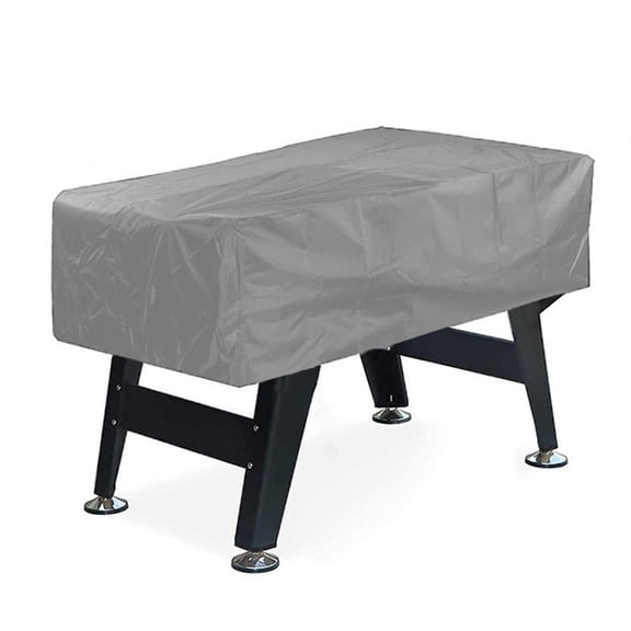 Waterproof Foosball Table Cover Folding Soccer Table Cover Dustproof Cover Moisture Resistant Rectangular Furniture Protection Case Durable Oxford Billiard Soccer Table Cover Game Table Cover