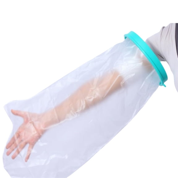 Waterproof Full Arm Cast Covers for Showering / Swimming, Water Proof Child Hand Wrist Cover for Shower / Bath, Adult Elbow Cast Protector Sleeve After Surgery, Reusable Durable, Keep Wounds Dry