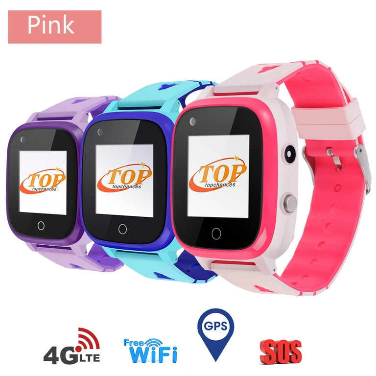 Waterproof GPS Smart Watch, 4G Video Phone Call Real-time Tracking