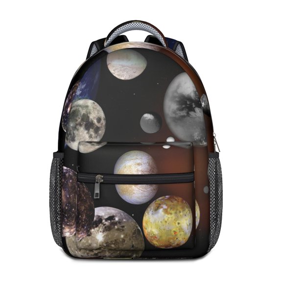 Waterproof Galaxy Backpack for Teens - Ergonomic Astronaut Design with Spinal Support & Breathable Straps, Durable School Bookbag for College Students
