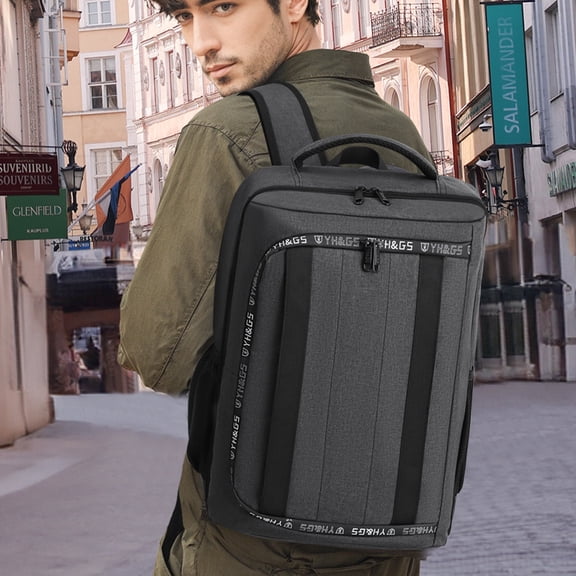 Waterproof Game Console Backpack Storage Bag Handle For Travel Carrying,Black
